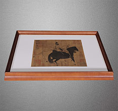 宝清书画装裱配框服务案例